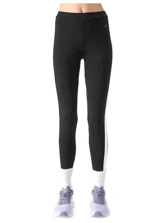 4F Leggings pentru Copii Lung Negru