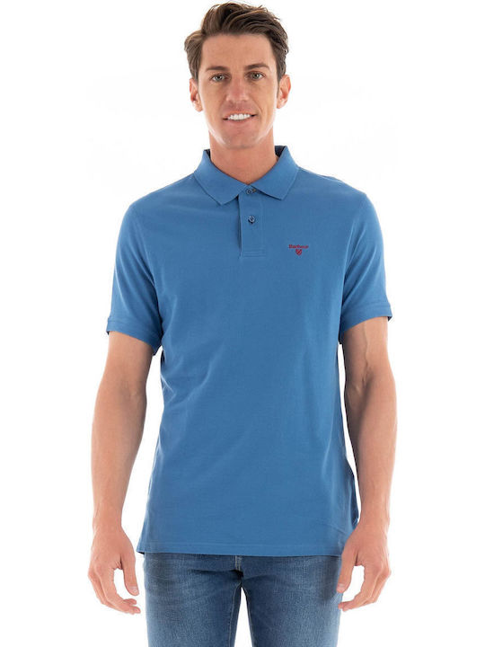 Barbour Polo Μπλούζα Κοντομάνικη Blue