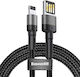 Baseus Cafule USB-A la Cablu Lightning Gri 2m (...