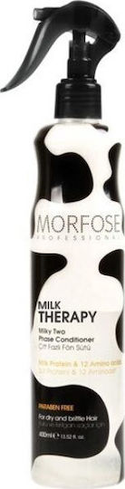 Morfose Milk Therapy Two Phase Leave In Conditioner Ενυδάτωσης για Ξηρά Μαλλιά 400ml