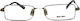 Miu Miu Metal Eyeglass Frame Gold MU 55EV 7OE1O1