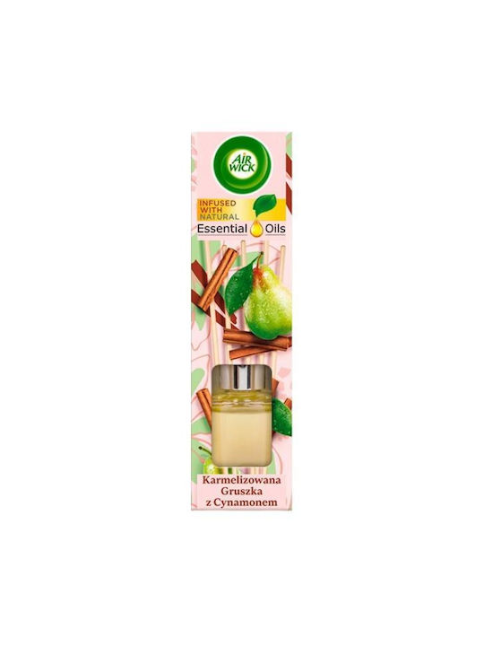 Air Wick Essential Oils Scented Sticks Caramelized Pear Cinnamon 40ml