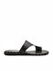 Sofia Manta Leather Women's Sandals Black