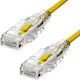 ProXtend U/UTP Cat.6 (Gigabit) Καλώδιο Δικτύου Ethernet 4m Κίτρινο