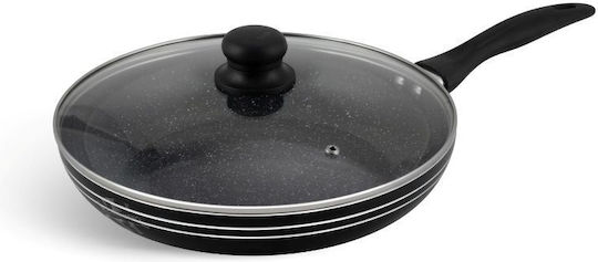 Edenberg Aluminum Pan with Lid with Non-Stick Coating 30cm