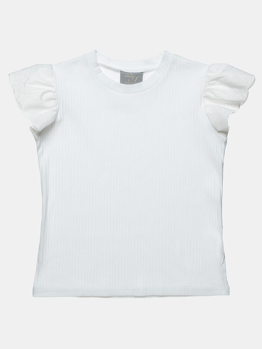 Alouette Kids Blouse White