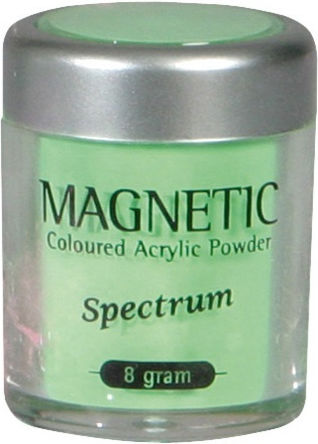 Magnetic Nail Design Σκόνη Διακόσμησης για Νύχια σε Πράσινο Χρώμα