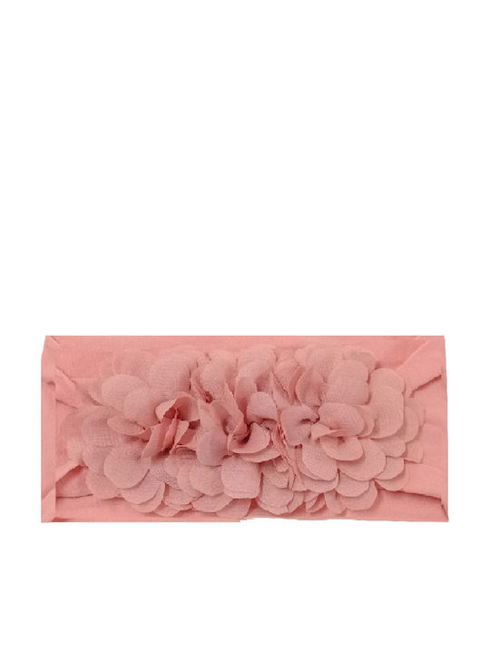 Elecool Flowers Βρεφική Κορδέλα σε Ροζ Χρώμα