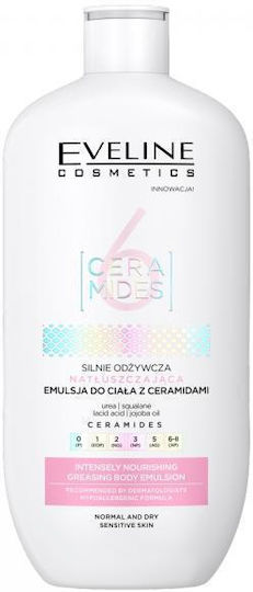 Eveline Cosmetics 6 Ceramides Strongly Nourishing Greasing Body Emulsion 350ml