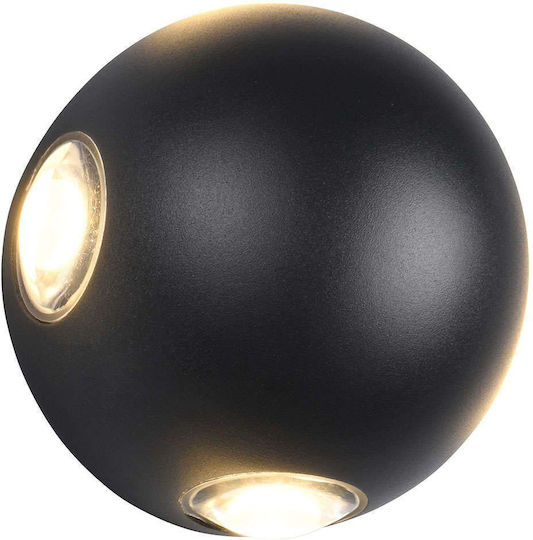 Trio Lighting Wall-Mounted Outdoor Lighting Black Trio Lighting Wall-Mounted Outdoor Lighting Black