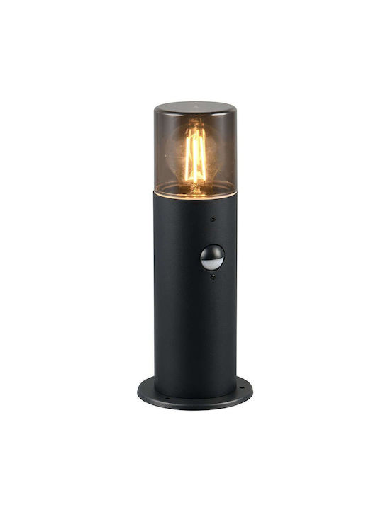 Trio Lighting Hoosic Φωτιστικό Κολωνάκι Εξωτερικού Χώρου 28W IP44 για Ντουί E27 Μαύρο