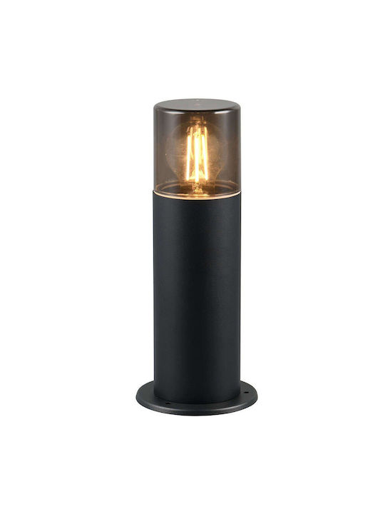 Trio Lighting Hoosic Φωτιστικό Κολωνάκι Εξωτερικού Χώρου 28W IP44 για Ντουί E27 Μαύρο