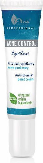 Ava Laboratorium Acne Control Spot Rich Κρέμα Προσώπου κατά της Ακμής 15ml
