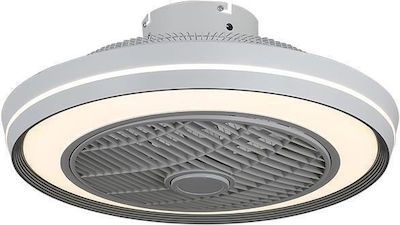 Eurolamp Ventilator de Tavan 51cm cu Lumină și Telecomandă Alb
