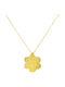Dio Jewellery Lab Παιδικό Κολιέ Πατούσες από Ασήμι με Αλυσίδα NK110LS