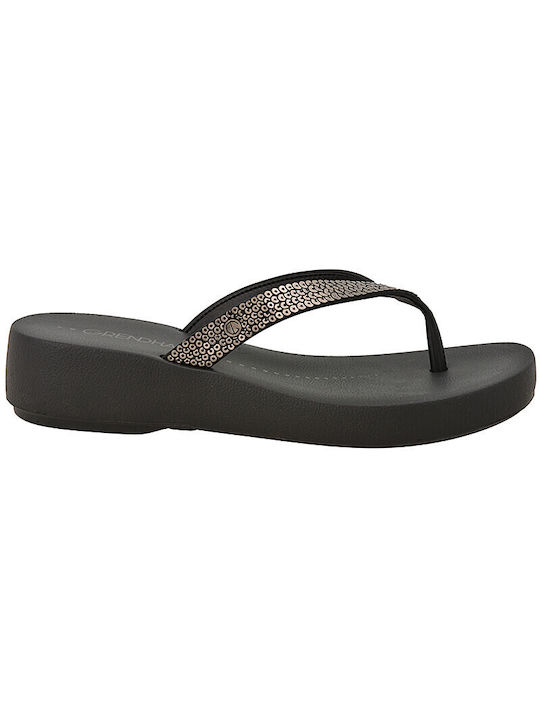 Frauen Flip Flops in Schwarz Farbe