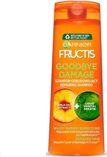 Garnier Fructis Goodbye Damage Σαμπουάν Αναδόμησης/Θρέψης για Ταλαιπωρημένα Μαλλιά 400ml