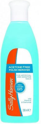 Sally Hansen Acetone Free Polish Remover Nail Polish Remover Without Acetone 200ml