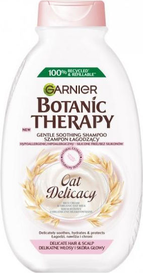 Garnier Botanic Therapy Oat Delicacy Σαμπουάν για το Ευαίσθητο Τριχωτό για Εύθραυστα Μαλλιά 400ml