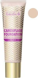 Lovely Camouflage Foundation 2 Nude Покриващ фон дьо тен за лице 25g Lovely Camouflage Foundation 2 Nude Покриващ фон дьо тен за лице 25g