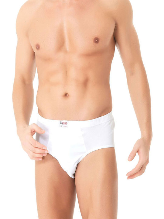 Donex Men's Slip White