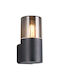 Trio Lighting Μοντέρνο Φωτιστικό Τοίχου με Ντουί E27 Μαύρο 8x8εκ.