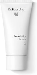 Dr. Hauschka Foundation Fond de ten pentru față 03 Chestnut 30ml Dr. Hauschka Foundation Fond de ten pentru față 03 Chestnut 30ml