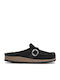 Bs Classic Mules with Heel in Black Color