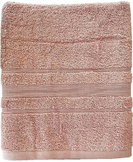 Sidirela Хавлиена кърпа за тяло Line 70x140см. Pink Nude Тегло 500гр/кв.м