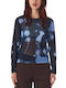 Donnie Women's Blouse Long Sleeve Blue
