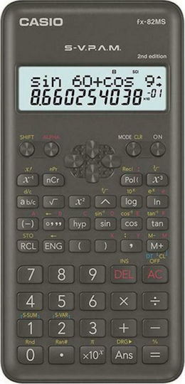 Casio FX-82MS Calculator Scientific 12 Digits in Black Color 1pcs