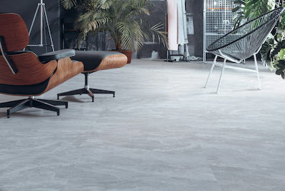 Keros Floor Interior Matte Tile 80x80cm Gris