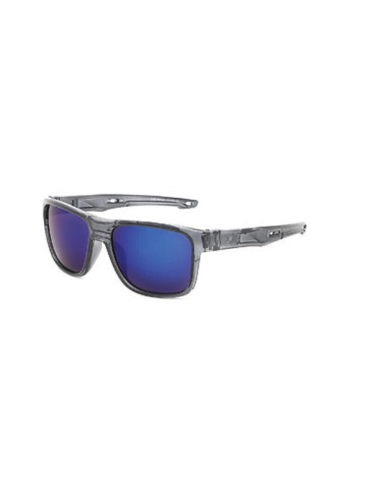 V-store Sonnenbrillen mit Gray Rahmen und Blau Linse 20.543TRANSPBLUE