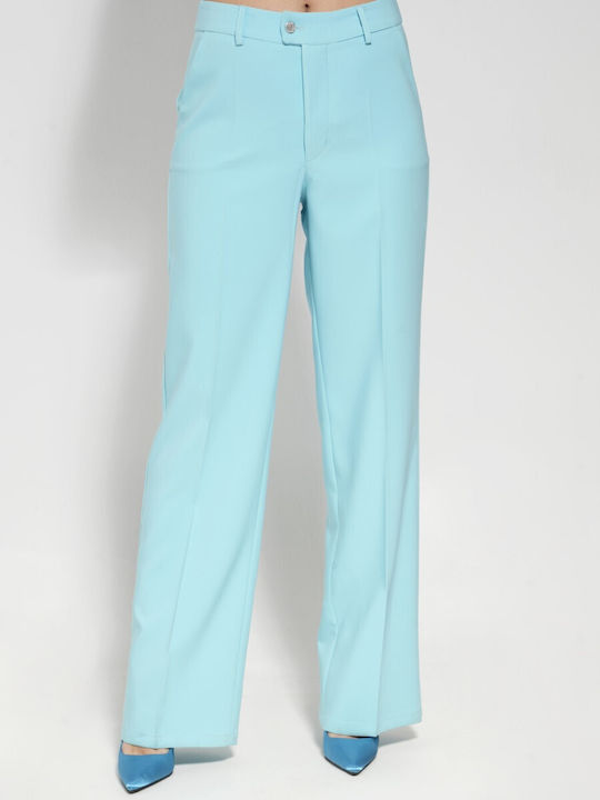 Tresor Women's High-waisted Fabric Trousers SIEF