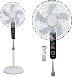 Bruno Ventilator de Podea 45W Diametru 43cm cu Telecomandă