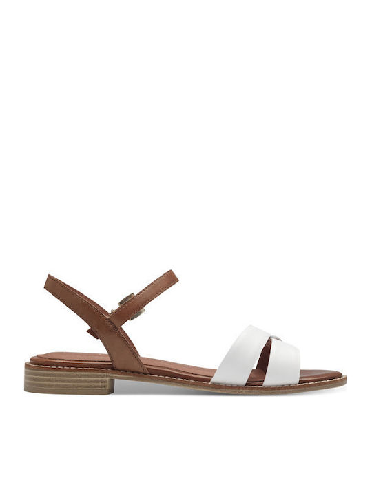 Marco Tozzi Flache Sandalen für Damen in Weiß F...
