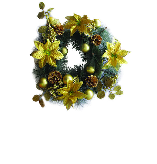 Weihnachtskranz Φ 35 H 00001675 Beinhaltet 2 Stück