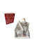 AGC Christmas Illuminated Decorative House 18.2x7x15.5cm. 2pcs
