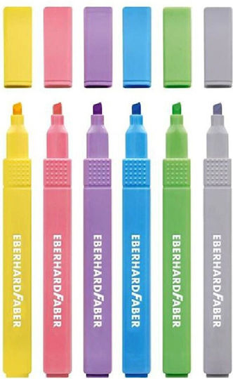 Eberhard Faber Textmarker 6 Pastellfarben 4087205515061 Eberhard