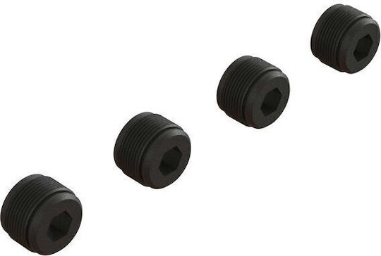 Arrma Hub Nut Black 4 Ara330582 Arrma