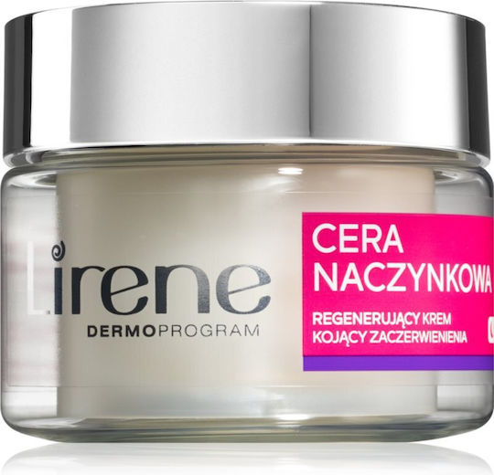 Lirene Cera Naczynkowa Крем за Лице Нощен срещу Зачервяване с Колаген 50ml
