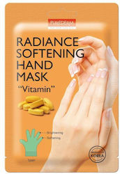 Purederm Radiance Softening Hand Mask "vitamin" Brightening Softening Hand Mask Vitamins 1 pereche