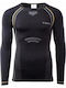 Brugi Herren Thermo Langarmshirt Schwarz