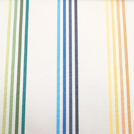 Jgs S.a Outdoor Fabric Umbrella Cloth Stripes 7304 Multicoloured 160cm X 100cm