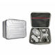 Portable Hard Case Carrying Travel Storage Box Waterproof Hard Case Storage Bag Dji Fpv Silver