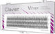 Clavier Vshape Fishtail Eyelashes Tufts Eyelashes 14mm