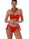 Bluepoint Bikini Bra with Detachable Straps RED