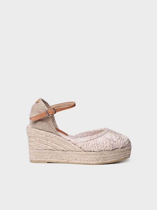 Toni Pons Women's Platform Espadrilles Natural