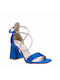 Beatris B1680 Blue Sandals Strass