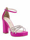 Beatris B4080 Fuchsia Sandalen Strass